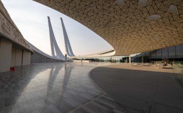 HBKU Courtyard + Arcade