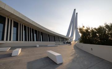 Library Terrace area