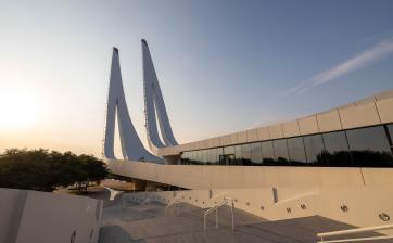 HBKU Courtyard + Arcade