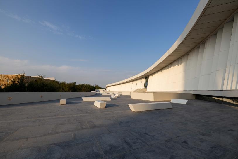 Library Terrace area