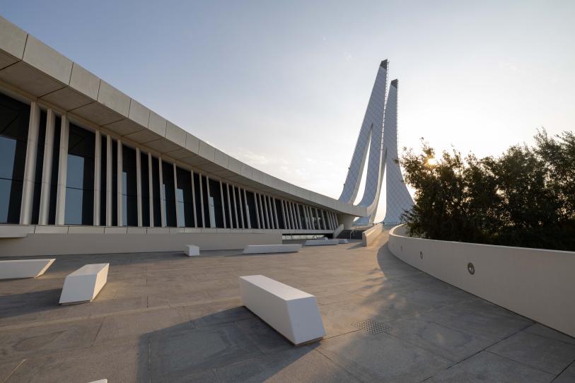 Library Terrace area