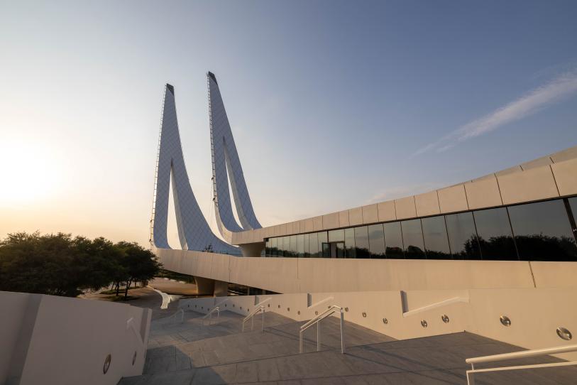 HBKU Courtyard + Arcade